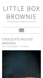 Mobile Screenshot of littleboxbrownie.com